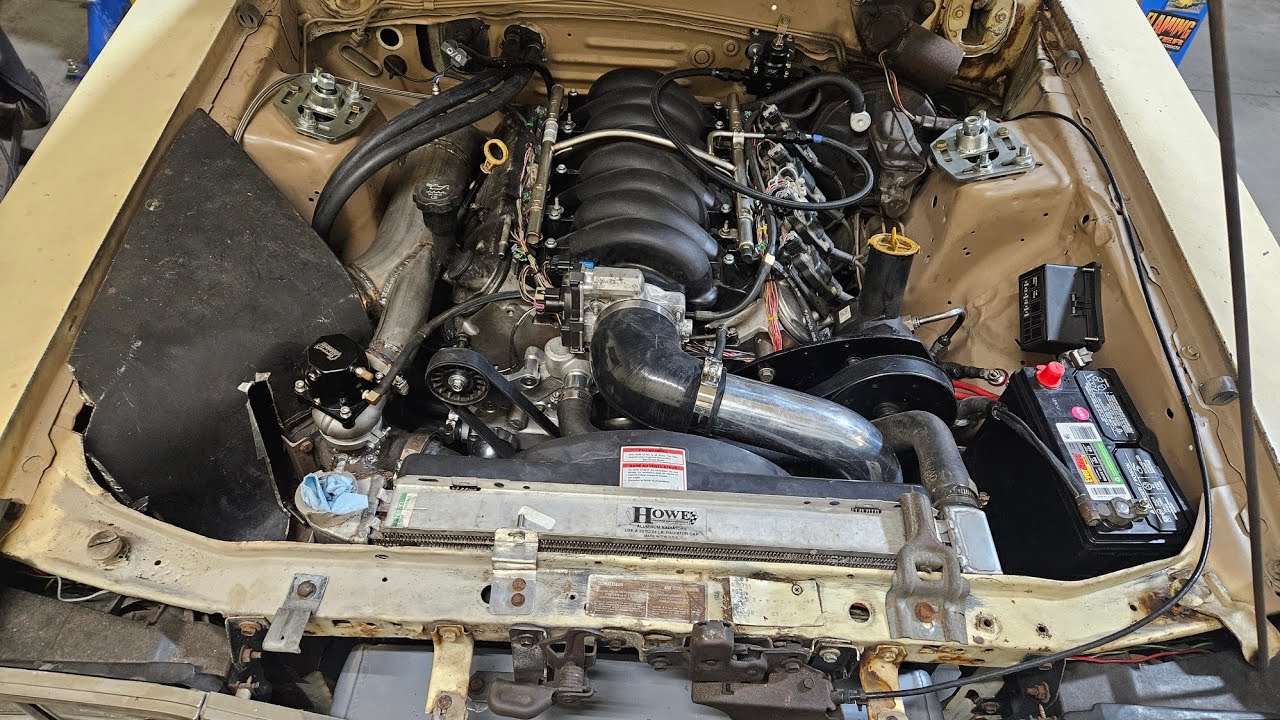 Рождественское чудо: Turbo LS3 Zephyr и OBS запущены.