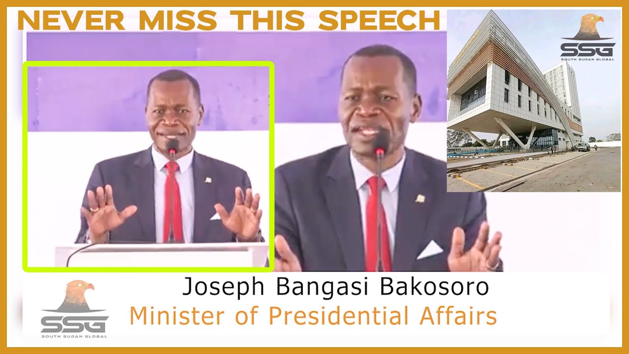 Bakosoro Speech You Should Never Miss and It’s That will Give Hope to All?