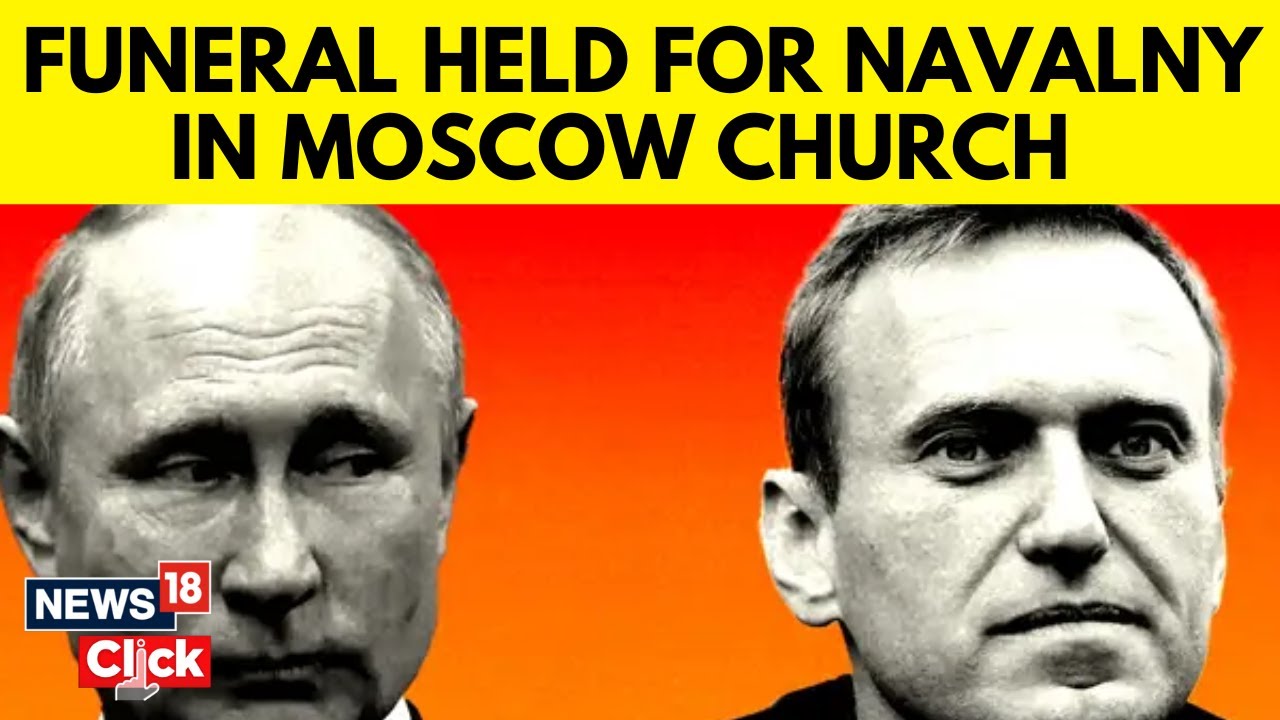 Alexei Navalny Death | Mourners Shout In Defiance At Funeral For Alexei Navalny | News18 | N18V