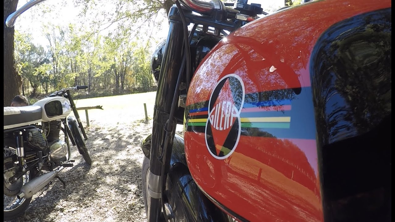 A conocer nuevas rutas en gilera 200