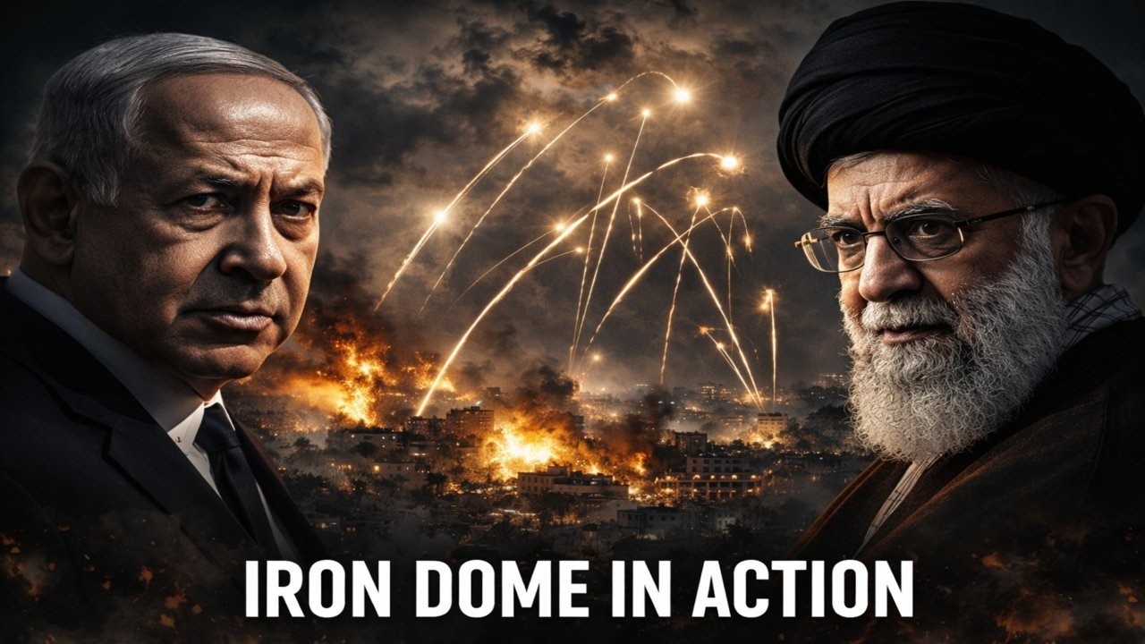 Iran&rsquo;s Missile Barrage Overwhelms Iron Dome | Tel Aviv, Jerusalem & Haifa Hit in Wave Attacks