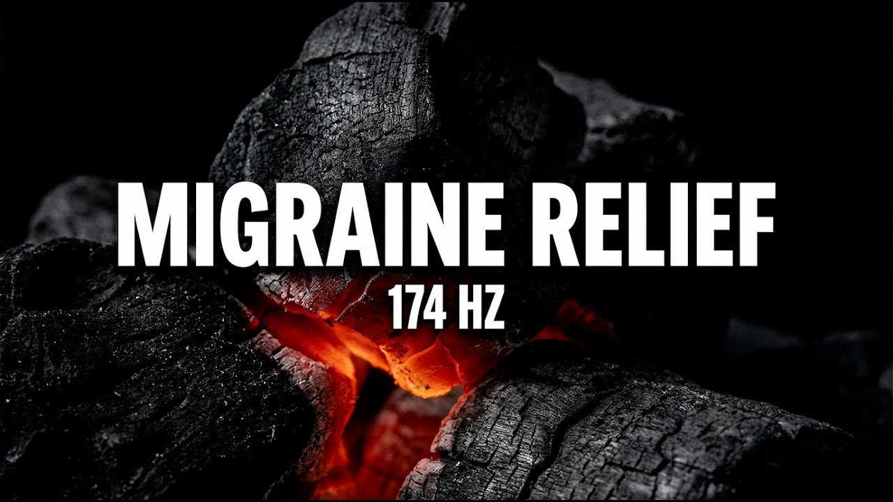 174 Hz Deep Pain Relief • Natural Anesthetic Frequency | Black Screen Sleep System