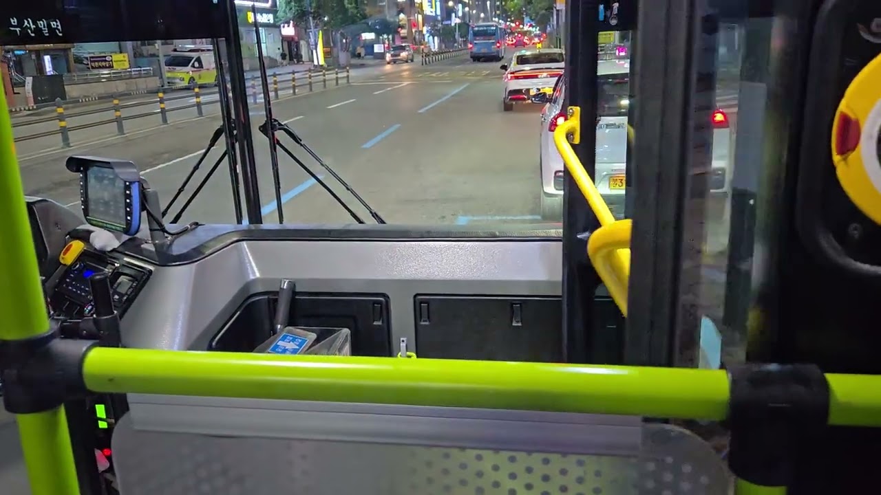 구포초등학교 🔜 덕천주공아파트까지 주행영상( 성원여객 127번버스 )