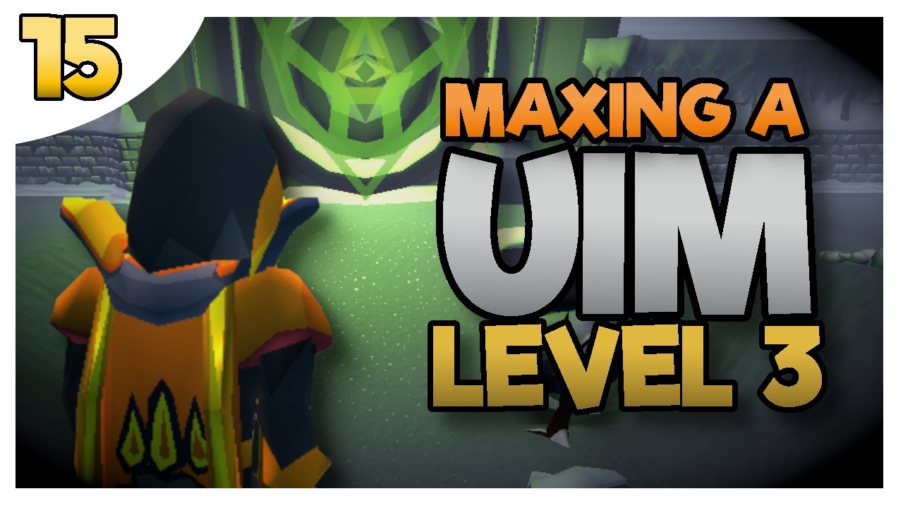 This 99 is the start of a long term goal... | UIM LEVEL 3 SKILLER #15