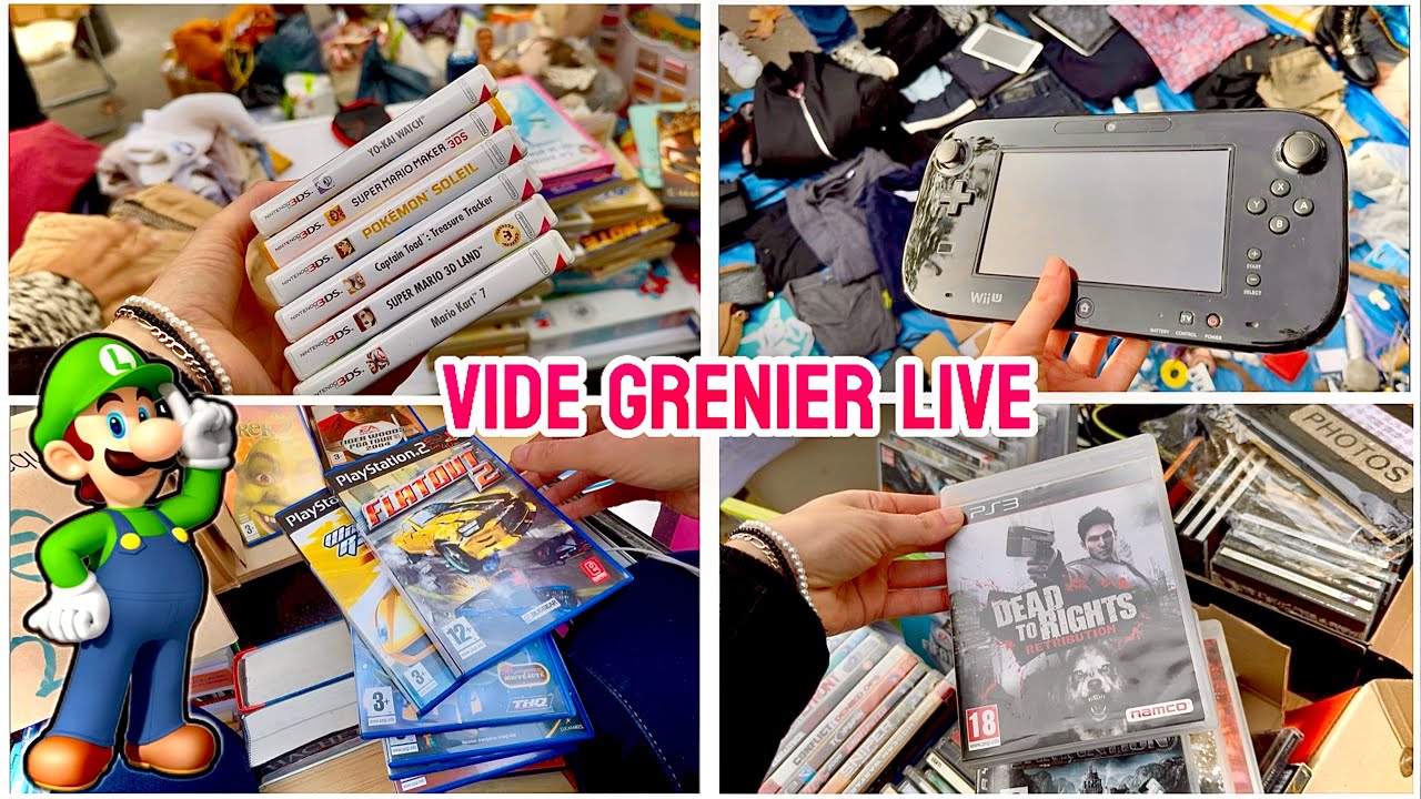Je Repars Avec des✨TRÉSORS✨de ce Vide Grenier Live