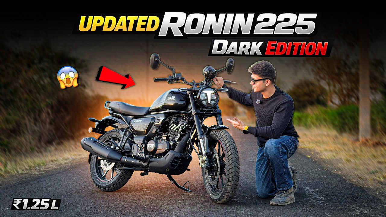 New Updated 2026 TVS Ronin 225😍 | Ronin 225 Black Edition |
