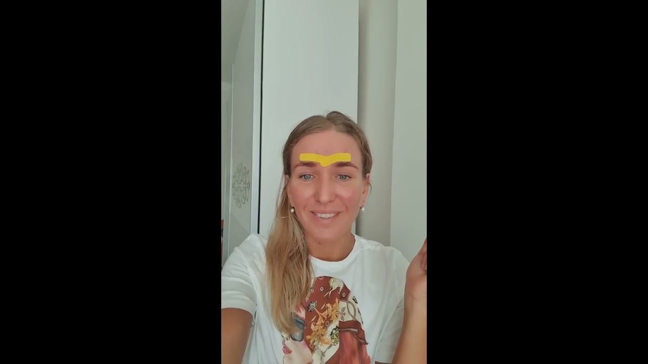 Come cancellare le rughe gabellari CON IL KINESIO TAPE