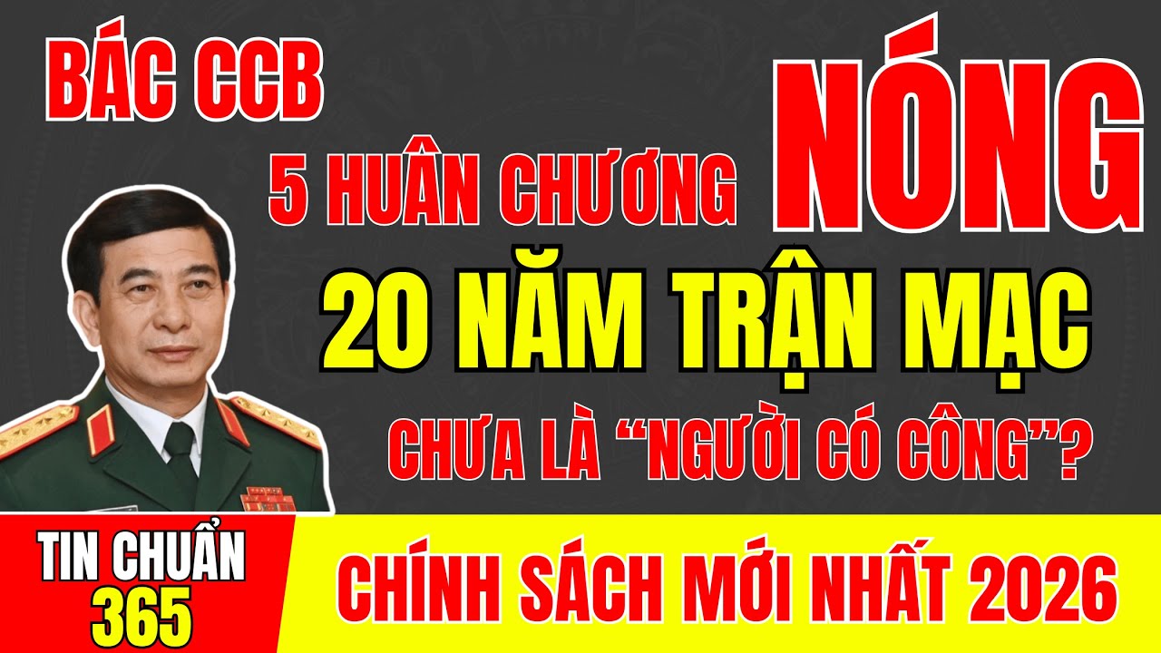 BÁC CCB: 20 NĂM TRẬN MẠC, 5 HUÂN CHƯƠNG MÀ VẪN CHƯA ĐƯỢC CÔNG NHẬN NGƯỜI CÓ CÔNG–VÌ SAO? #tintuc