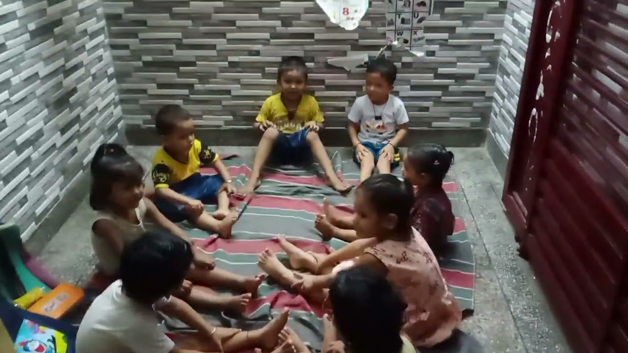 Day 02 : Anganwadi children's doing activities ❤️ 