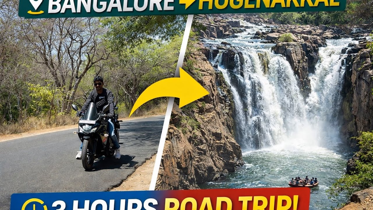 Bengaluru to Hogenakkal Road Trip | Full Route Guide 2026 !