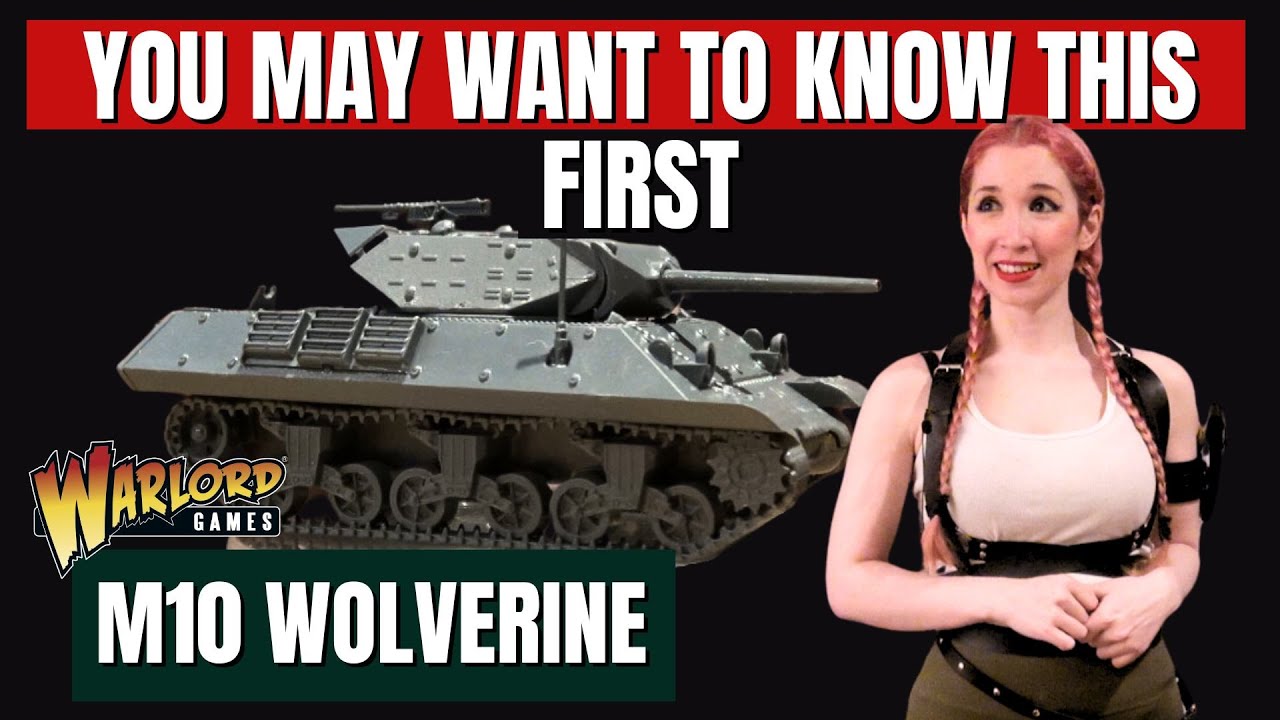 M10 Wolverine Tank Destroyer - Assembly Tips for Bolt Action & Achtung Panzer