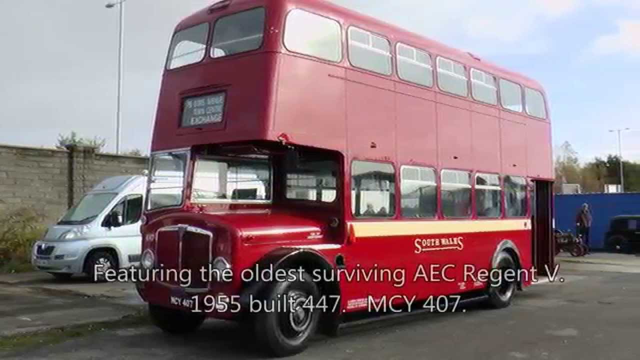 (HD) Swansea Bus Museum's Celebration Running Day. Sun 25th October 2015.