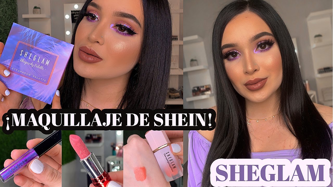 ¡PROBANDO TODO EL MAQUILLAJE DE SHEIN! ¡IMPAKTADAAAA! #SHEGLAM