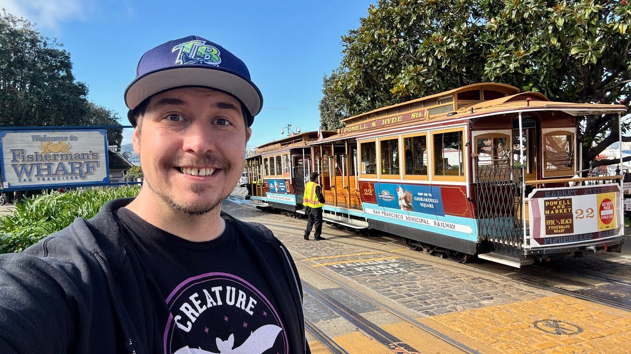 How to Ride the San Francisco Cable Cars + Painted Ladies, Fisherman's Wharf & Ghirardelli Square