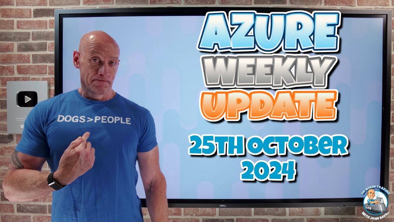Azure Update - 25th October 2024