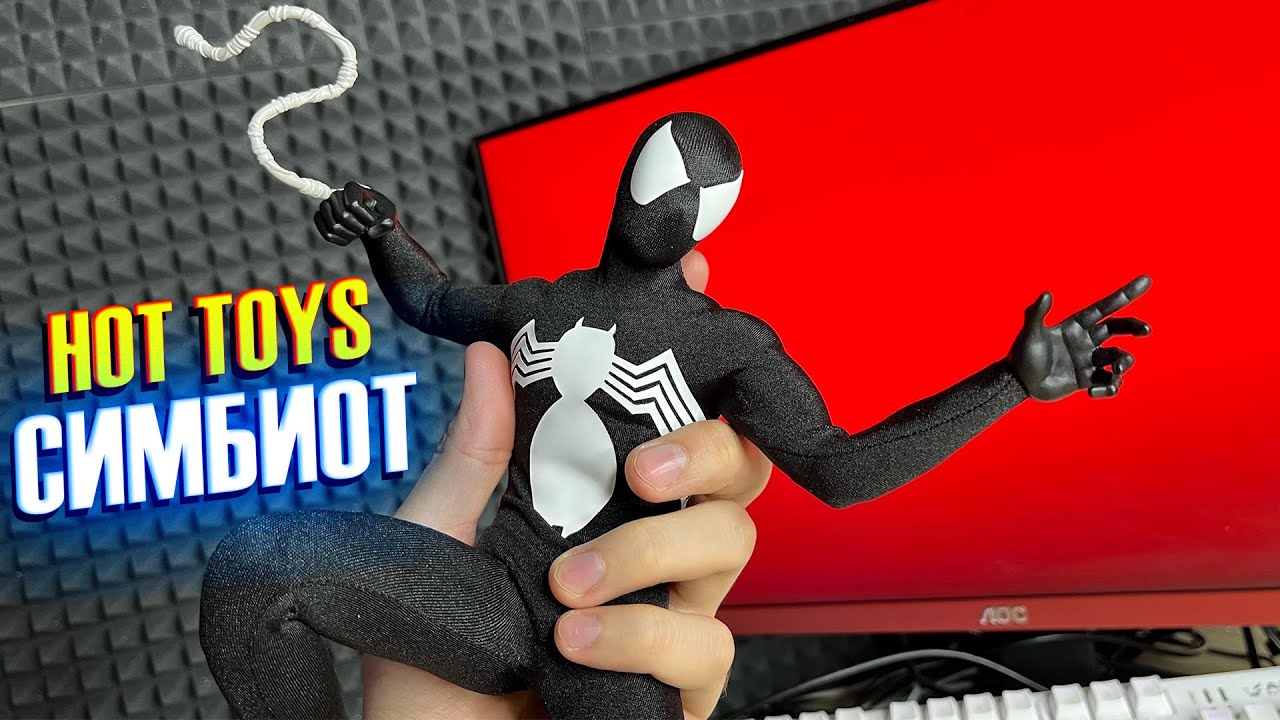 Симбиот Человек-Паук от Hot Toys | Обзор фигурки Symbiote Spider-Man
