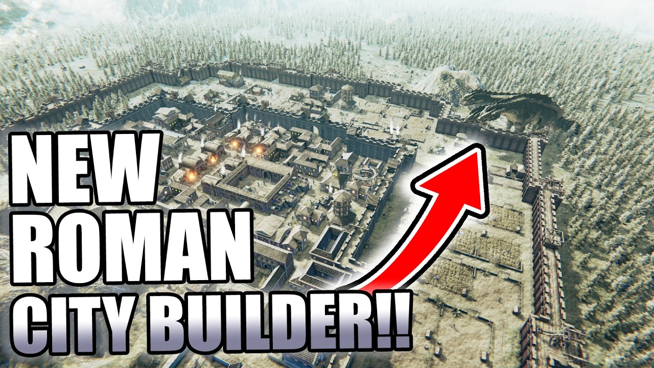 NEW Survival City Builder!! - Roman Triumph - Management Defense Base Builder