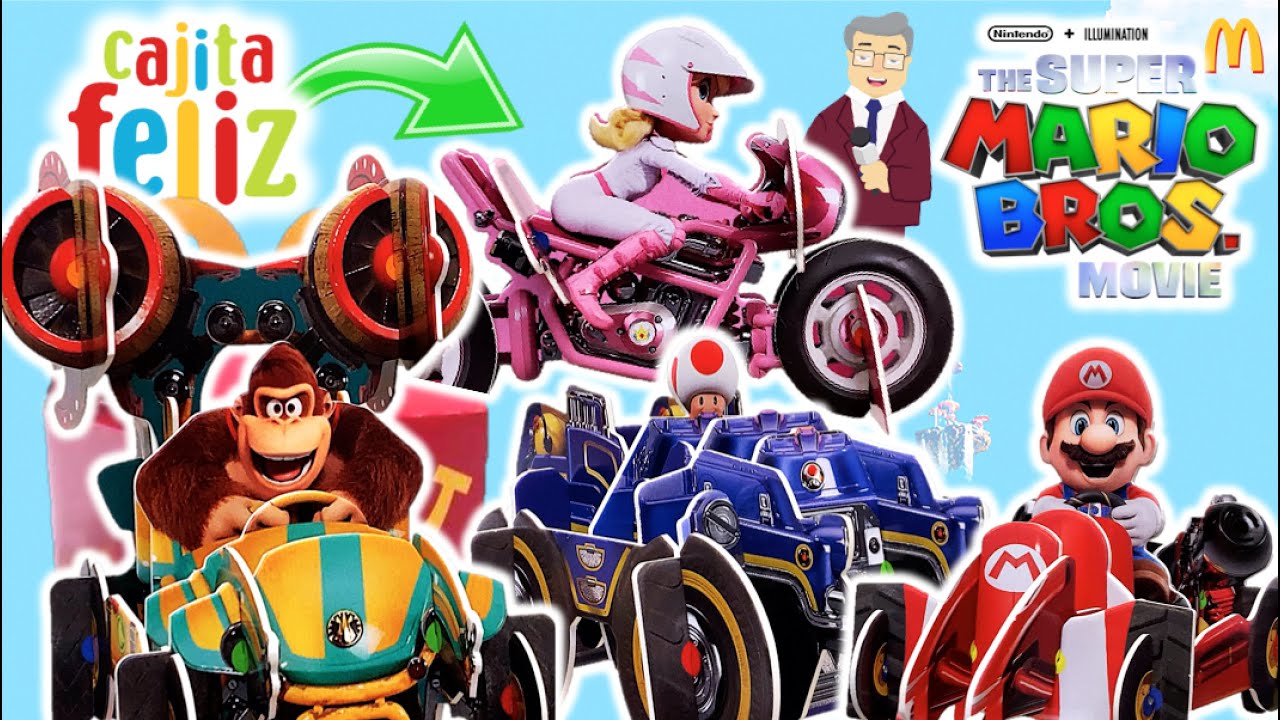 Cajita Feliz - SUPER MARIO BROS Movie - PARTE 3 (Mario Kart) | Colección McDonald´s - TOY SHOTS