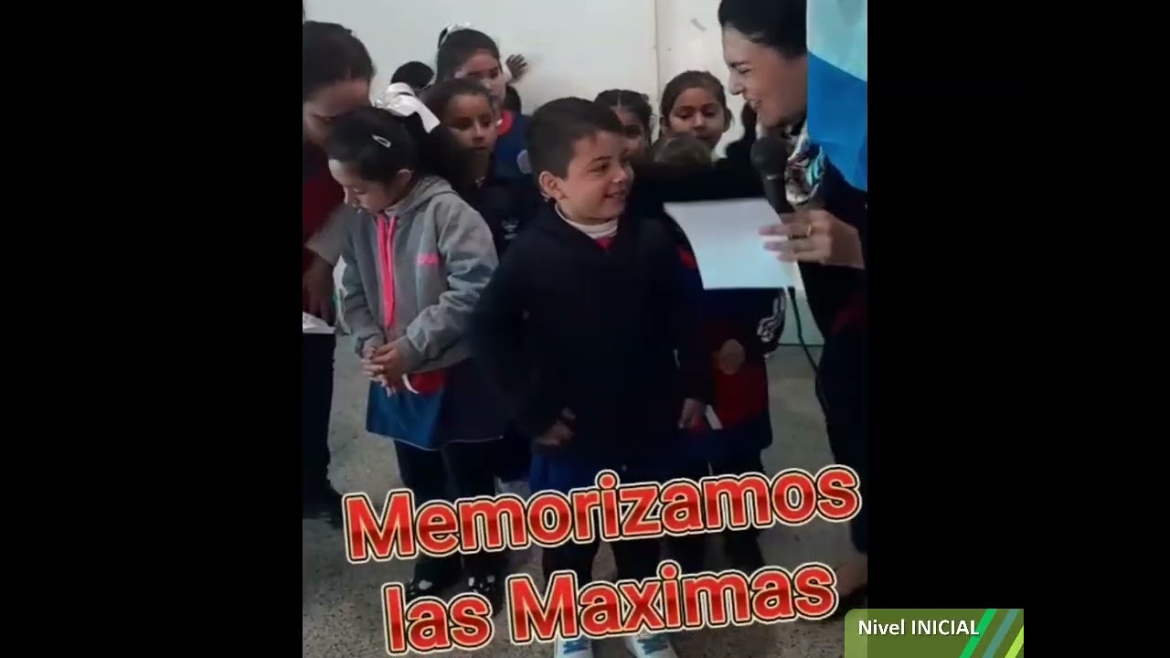 Máximas Sanmartinianas (Nivel Inicial)