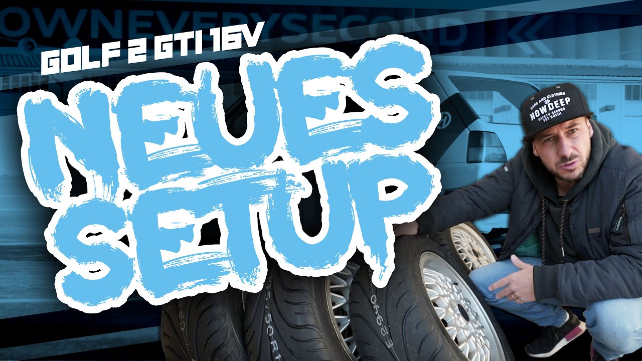 HOWDEEP // NEUES SETUP - VW GOLF 2 GTI 16V
