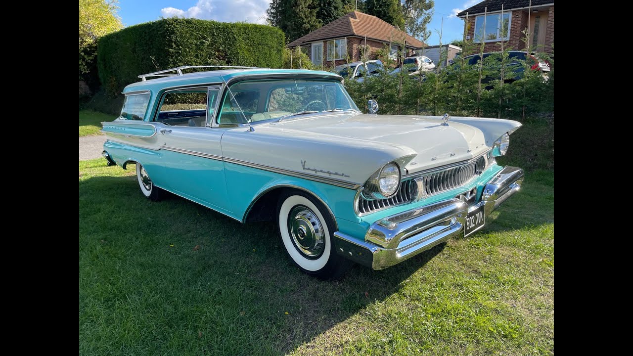 Super rare - 1957 Mercury Voyager 2 Door Hardtop Station Wagon - One of only 2283 built
