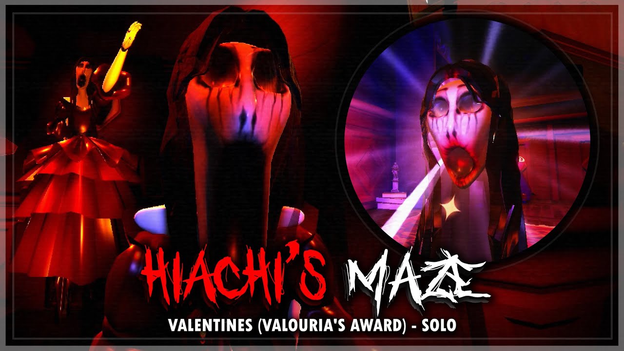 Hiachi's Maze - Valentines (Valouria's Award) - Solo (Full Walkthrough) | Roblox