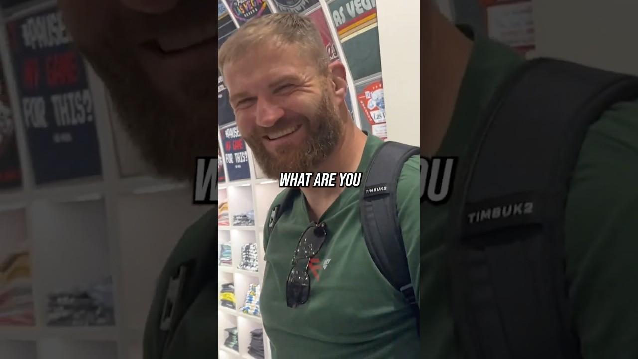 Gio ran into Jan Blachowicz at the airport after UFC 303 💀 #JanBlachowicz #UFC303