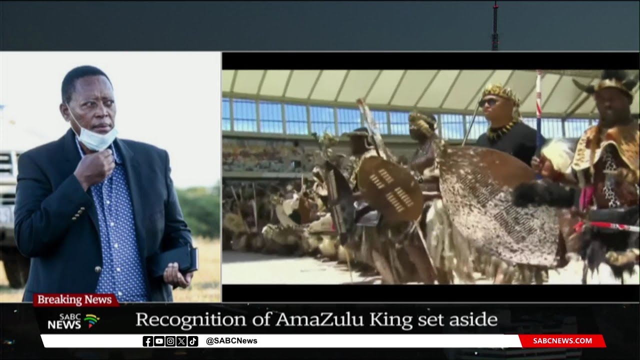 Court declares Pres. Ramaphosa's recognition of King Misuzulu KaZwelithini unlawful, invalid