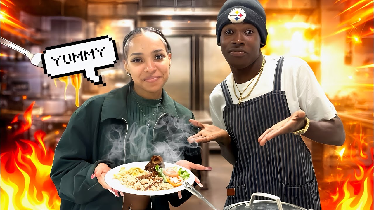 I COOKED FOR HER (BAD IDEA?😳)…