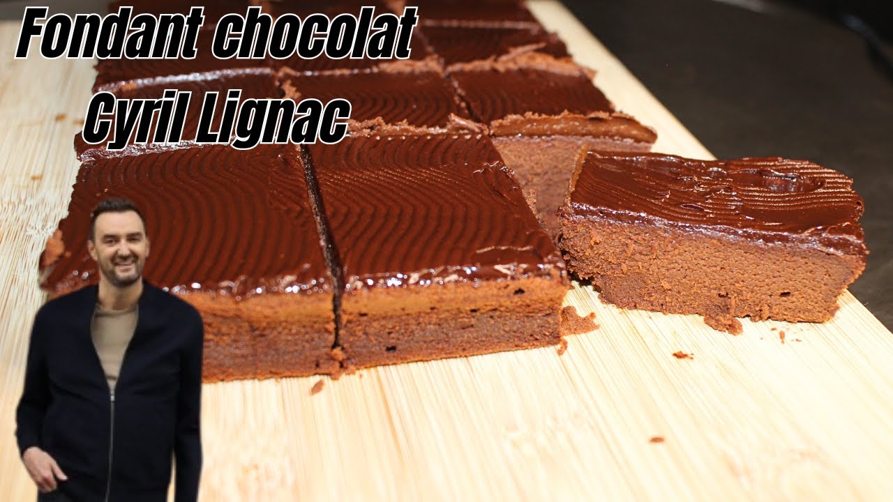 Gâteau fondant au chocolat mascarpone de Cyril Lignac !