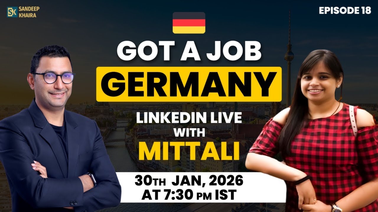 Got a Job in Germany - Learn from Mittali's Job Search Experience