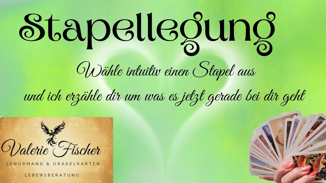 Stapellegung 🍀 Wähle intuitiv einen Stapel aus 
