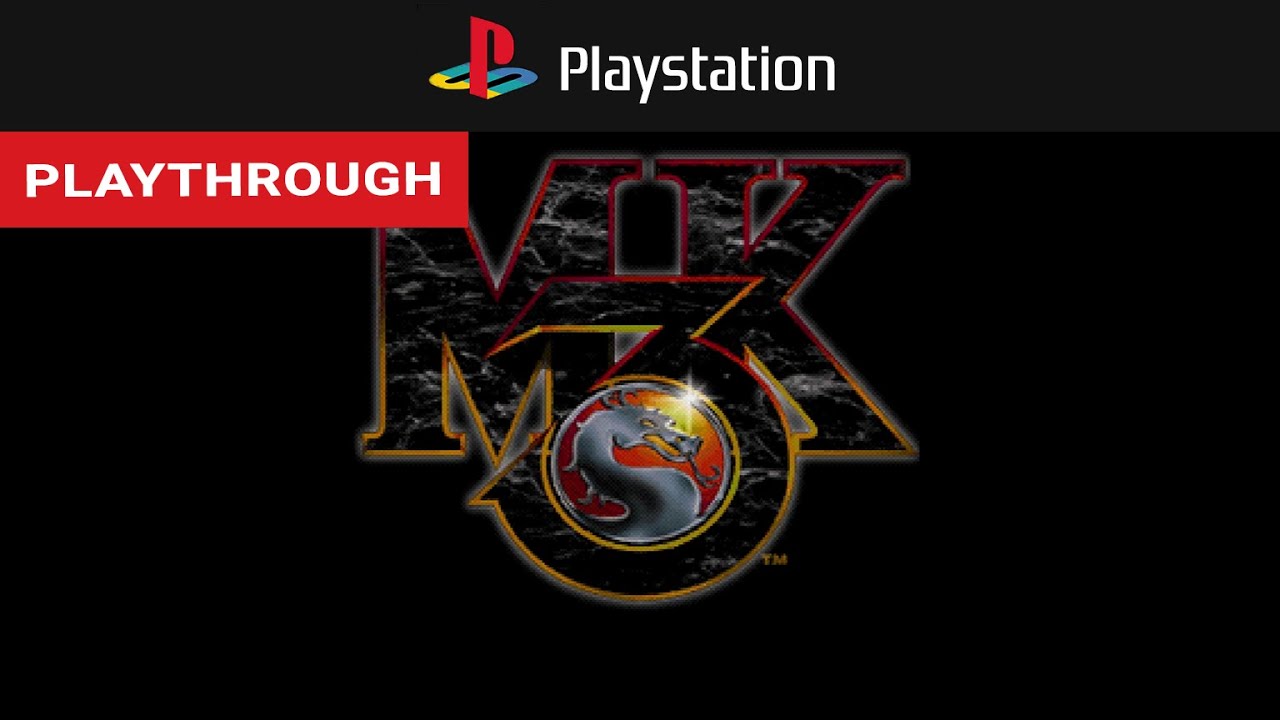 Mortal Kombat 3 (Playstation) - Playthrough | RetroGameUp