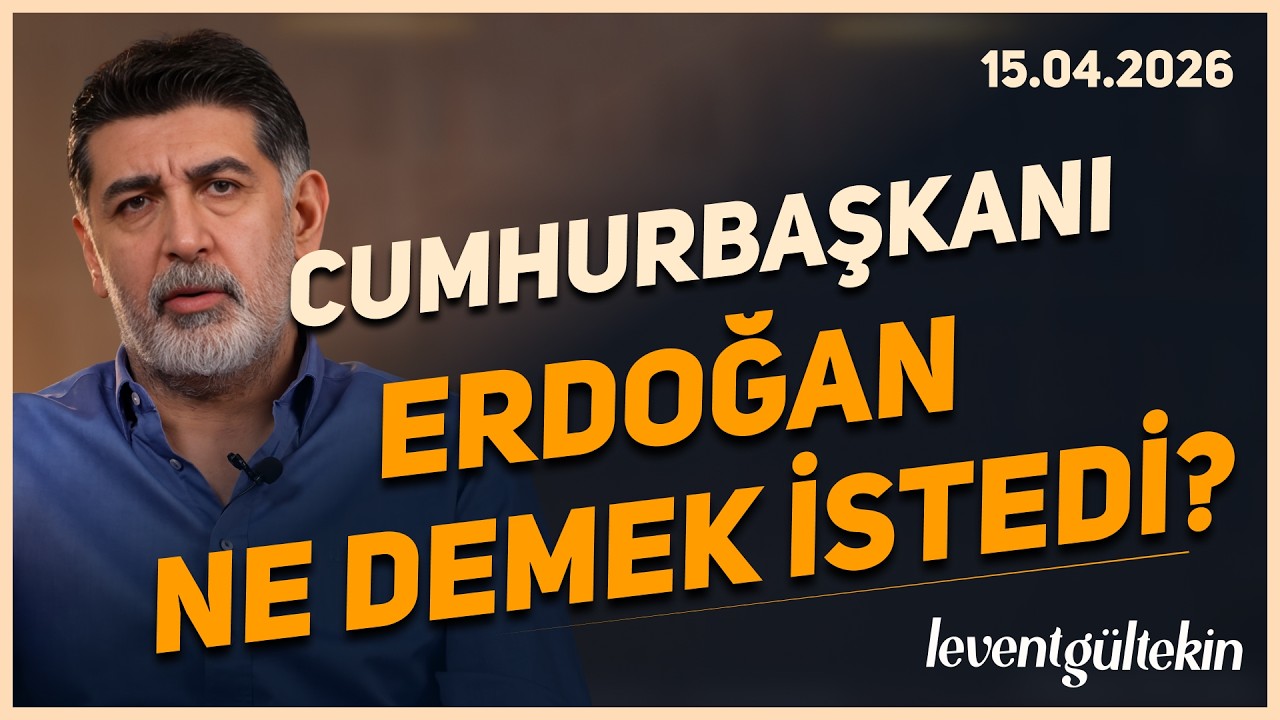 ERDOĞAN'IN HESABI VE A&Ccedil;MAZI - Levent G&uuml;ltekin