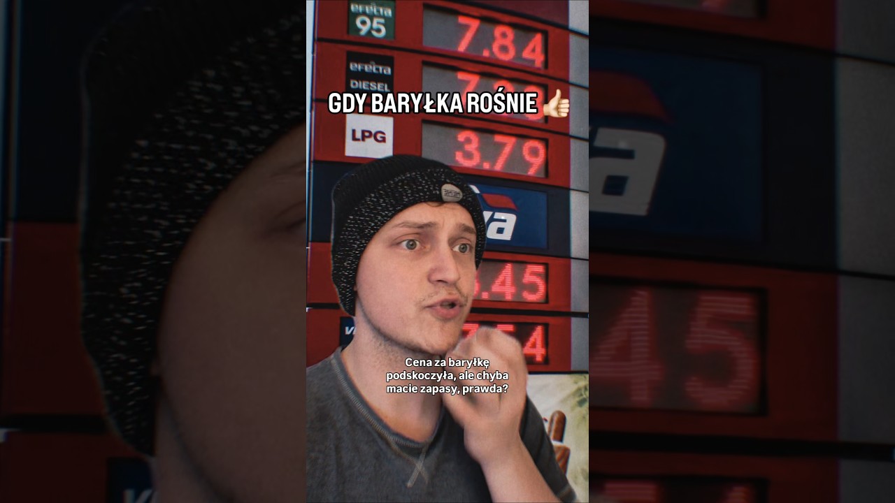 Kiedy Cena Baryłki Ropy Rośnie...
