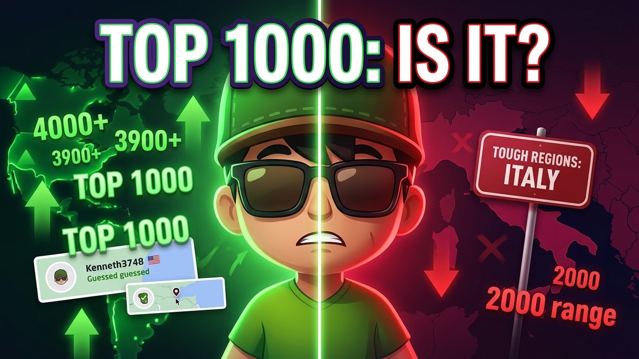 Top 1000 Is Within Reach... Or Is It? | GeoGuessr Duels