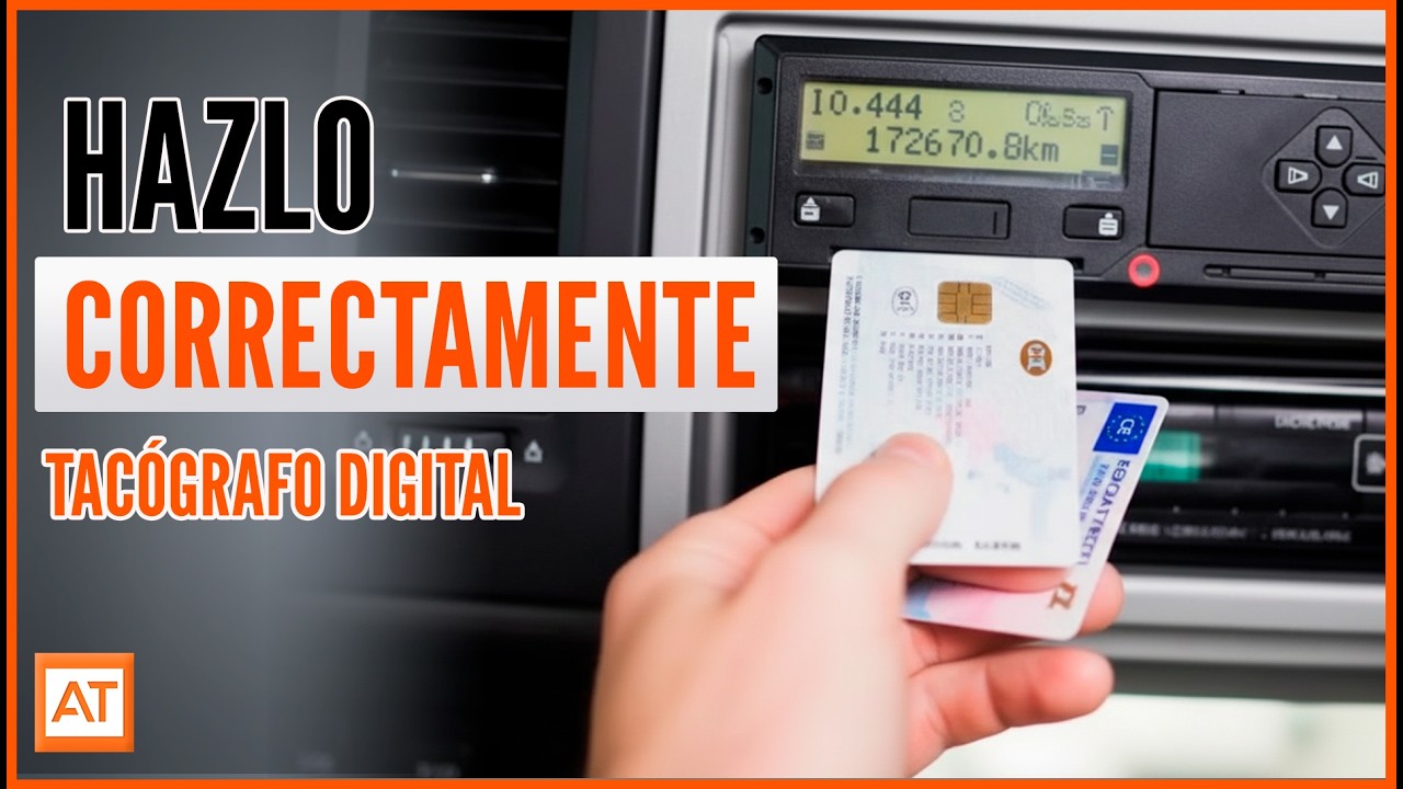 Pasos Para Iniciar Tu Jornada con el Tacógrafo Digital  🚚
