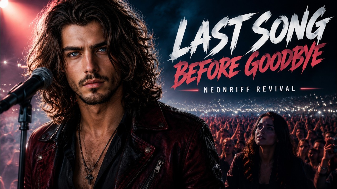 NeonRiffRevival - Last Song Before Goodbye| 80s Hard Rock Power Ballad | Emotional Rock Song.