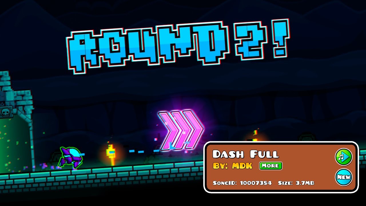 Dash Full Version [Alternate Original Song Edition] By @MATHIcreatorGD & Me | Geometry Dash [2.2]