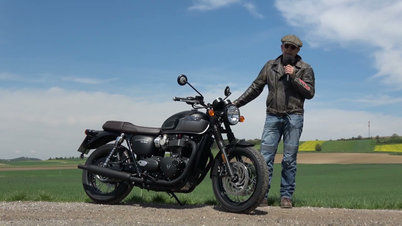 Triumph T120 Black 2021 - erste Ausfahrt