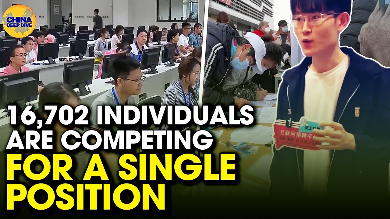 China&rsquo;s Civil Service Exams Hit an All-Time High: 3.4 Million Compete for 39,700 Jobs