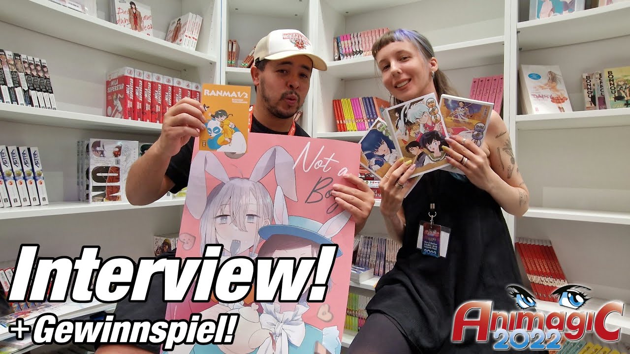 Egmont Manga im Interview über Inu Yasha & Ranma 1/2 + Gewinnspiel ‼️| Animagic 2022 in Mannheim!
