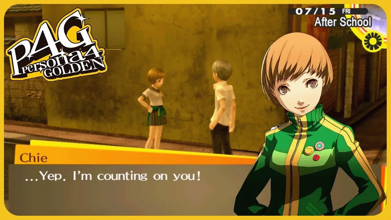Persona 4 Golden: Chie Social Link Rank 9 [Friendship]