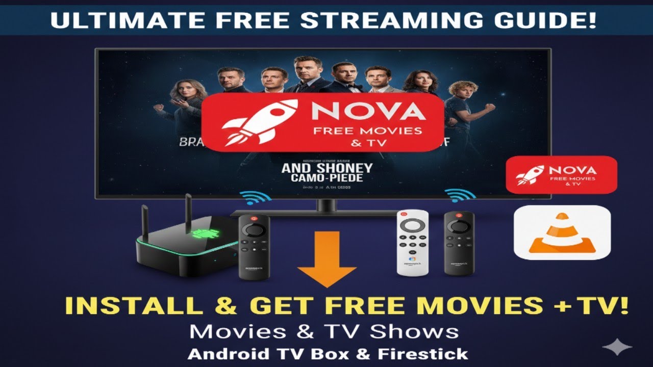 How to Install Nova TV + VLC for Entertainment & Movies on FireStick & Android TV