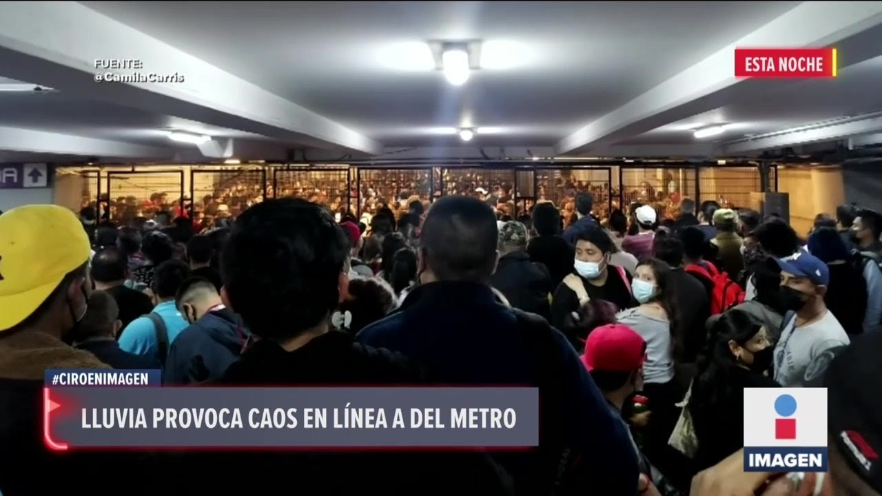 Caos en la Línea A por lluvia en la CDMX | Noticias con Ciro Gómez Leyva