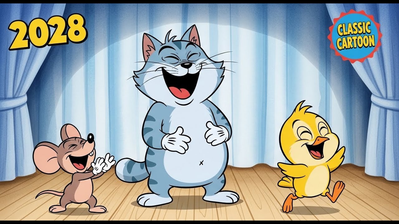 Laugh Your Way Into the New Year! 🥳  Classic Slapstick Cartoon Chaos  #KidsCartoons