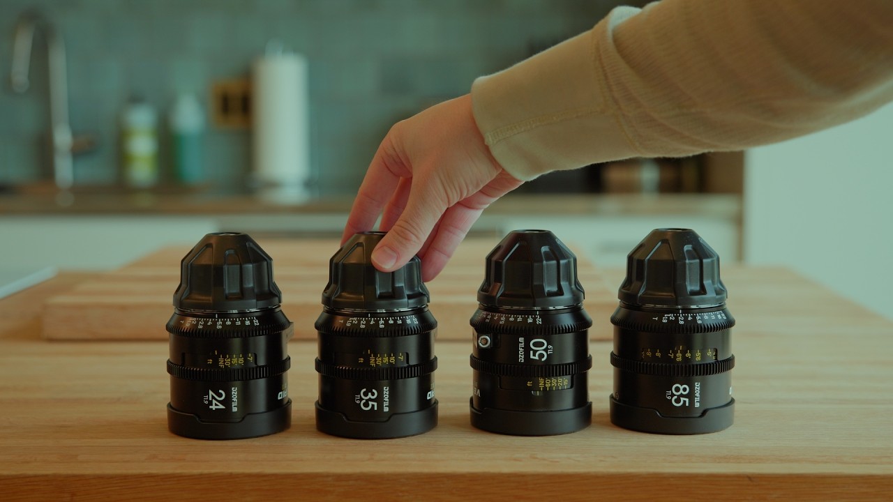 DZO Film Vespid Prime II Cinema Lenses - The best budget lenses on the market