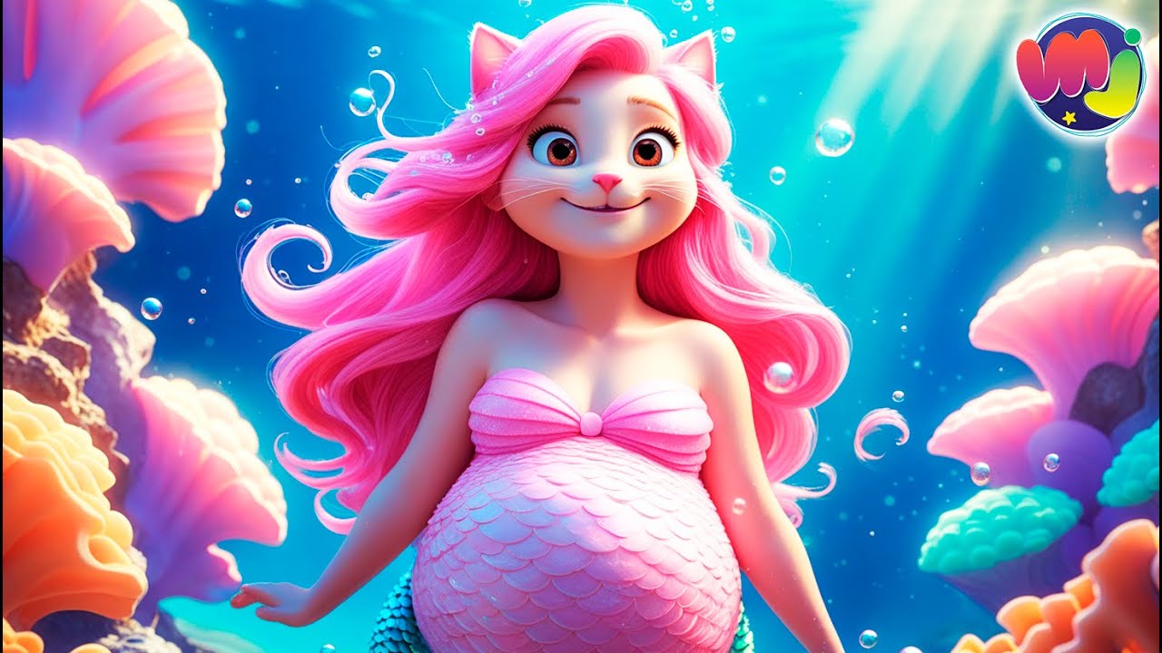 🤰 SIRENA EMBARAZADA tiene HIJOS 🧜‍♀️ ¡Huevos de SIRENA! 🍼 Caricaturas INFANTILES 🎉