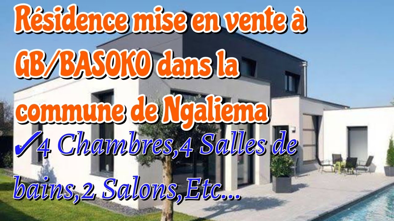 👉 RÉSIDENCE MISE EN VENTE À KINSHASA NA NDAKU YA SIKA YA 4 CHAMBRES,2 SALONS,3 SALLES DE BAINS,ETC..