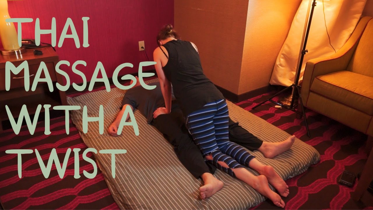 We Had A Surprise Guest Appearance For This Thai Massage